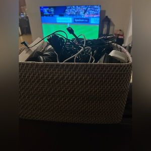 Any and all cables you could ever want - HDMI, USBC, extension cords, etc.